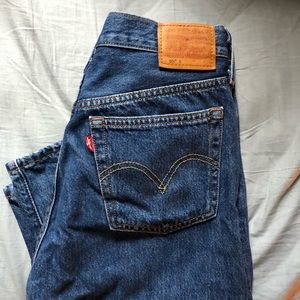 Levi's 501 straight leg jeans